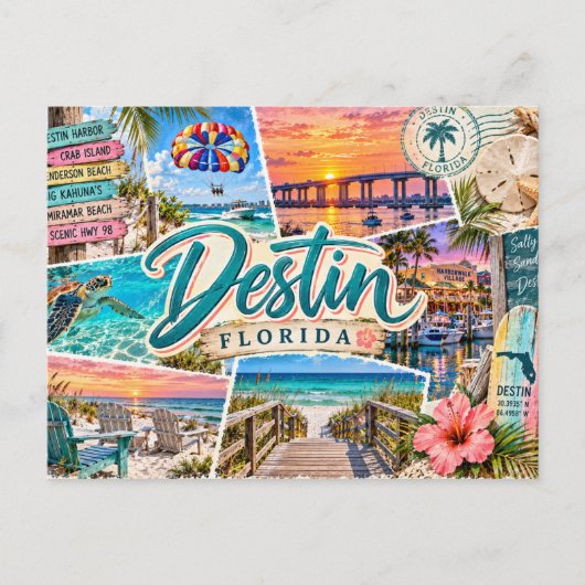 Destin Florida Briefkaart (Voorkant)