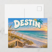 Destin Florida Briefkaart (Voorkant / Achterkant)