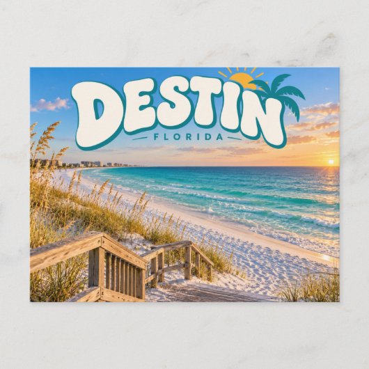 Destin Florida Briefkaart (Voorkant)