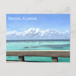 Destin Florida Crab Island Bridge Briefkaart