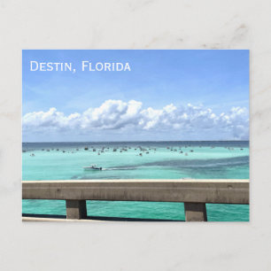Destin Florida Crab Island Bridge Briefkaart