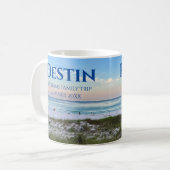 Destin Florida Custom Beach Vakantie Aangepast Koffiemok (Voorkant links)