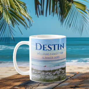 Destin Florida Custom Beach Vakantie Aangepast Koffiemok