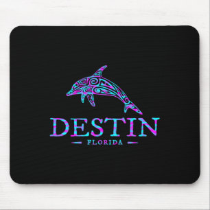 Destin florida dolfijn jongens meisjes heren dames muismat