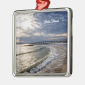 Destin Florida Evening Waves Ornament (Links)