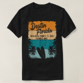 Destin Florida FL Beach Souvenirs And Gifts Men Wo T-shirt (Design voorkant)