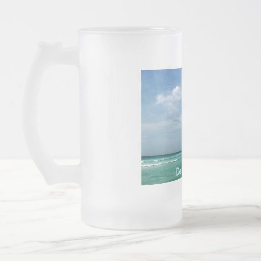 Destin, Florida Frosted Mok (Links)