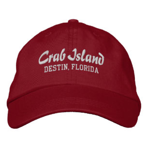 Destin Florida geborduurde honkbalhoed Pet
