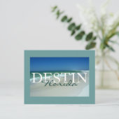 Destin, Florida geratificeerd briefkaart (Staand voorkant)