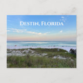 Destin Florida Mooie zonsondergang strand foto Briefkaart (Voorkant)
