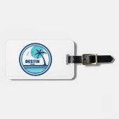 Destin Florida Palm Tree Birds Bagagelabel (Voorkant horizontaal)