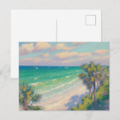 Destin Florida schilderij Briefkaart (Voorkant / Achterkant)