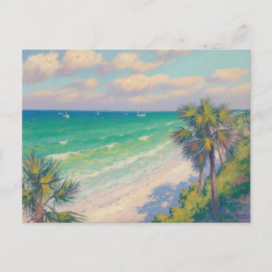 Destin Florida schilderij Briefkaart (Voorkant)