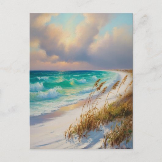Destin Florida schilderij Briefkaart (Voorkant)
