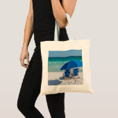 Destin Florida stoelen en paraplu Canvas tas (Voorkant (product))