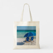 Destin Florida stoelen en paraplu Canvas tas (Achterkant)