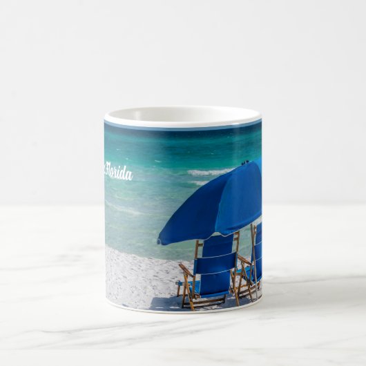 Destin Florida stoelen en paraplu Classic Mok (Center)