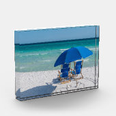 Destin Florida stoelen en paraplu fotoblok (Links)
