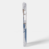 Destin Florida stoelen en paraplu iPhone case (Achterkant / Links)