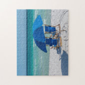 Destin Florida stoelen en paraplu legpuzzel (Verticaal)