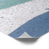 Destin Florida stoelen en paraplu Poster (Hoek)