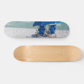 Destin Florida stoelen en paraplu skateboard (Horizontaal)