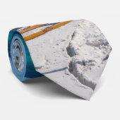 Destin Florida stoelen en paraplu Stropdas (Opgerold)