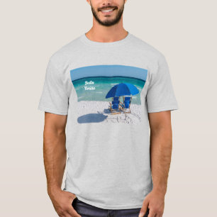 Destin Florida stoelen en paraplu T-shirt