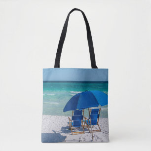 Destin Florida stoelen en paraplu tas