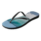 Destin Florida stoelen en paraplu Teenslippers (Schuin)