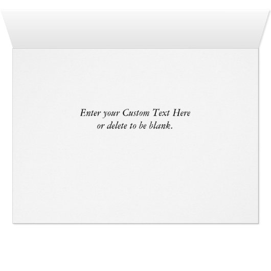 Destin Florida stoelen en paraplu Wenskaart (Binenzijde Horizontaal (Onderkant))