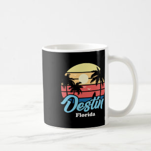 Destin Florida Strand Surfer Surfen Souvenir Retro Koffiemok