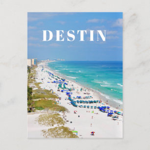 Destin Florida strandscène Briefkaart