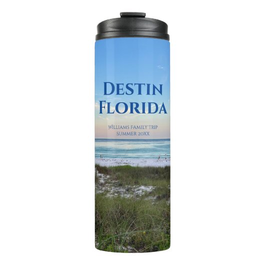 Destin Florida  strandvakantie Thermosbeker (Voorkant)