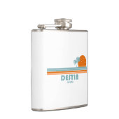 Destin Florida Sun Palm Trees Heupfles (Rechts)