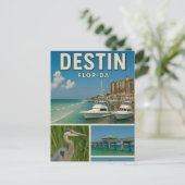 Destin Florida Travel Briefkaart (Staand voorkant)