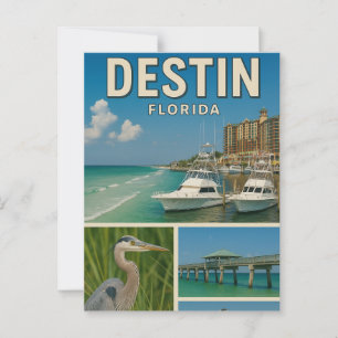 Destin Florida Travel Briefkaart