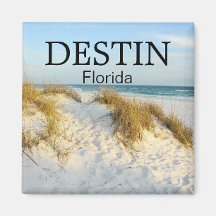Destin Florida wit zand strand zonsondergang magne Magneet