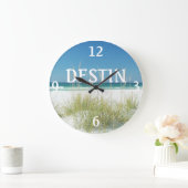 DESTIN Florida Zee Oats Beach Wall Clock Grote Klok (Huis)
