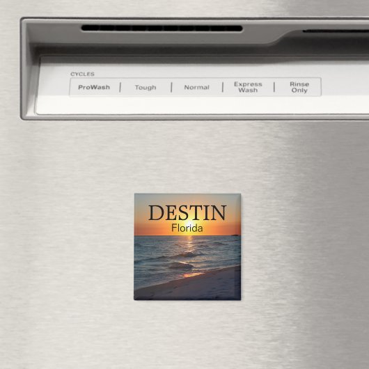 Destin Florida zonsondergang over de golf Magneet (Insitu (Vaatwasser))