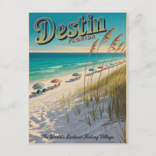 Destin Florida's gelukkigste Gevist dorp ter werel Briefkaart