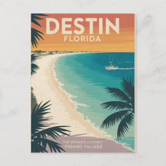 Destin Florida's gelukkigste Gevist dorp ter werel Feestdagenkaart