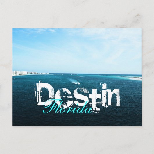 Destin, Forida Harbour Briefkaart (Voorkant)