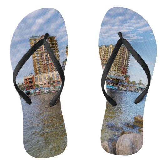 Destin Harbor Boardwalk Flip Flops (Voetbed)
