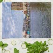 Destin Harbor Boardwalk Keukenhanddoek (Gevouwen)