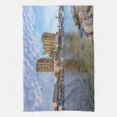 Destin Harbor Boardwalk Keukenhanddoek (Verticaal)