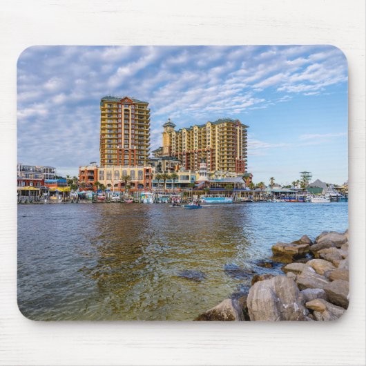 Destin Harbor Boardwalk Mousepad Muismat (Voorkant)