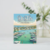 Destin Harbor Boardwalk USA Briefkaart (Staand voorkant)