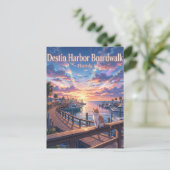 Destin Harbor Boardwalk USA Briefkaart (Staand voorkant)