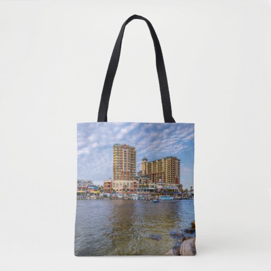 Destin Harbour Boardwalk Bag Tote Bag (Voorkant)
